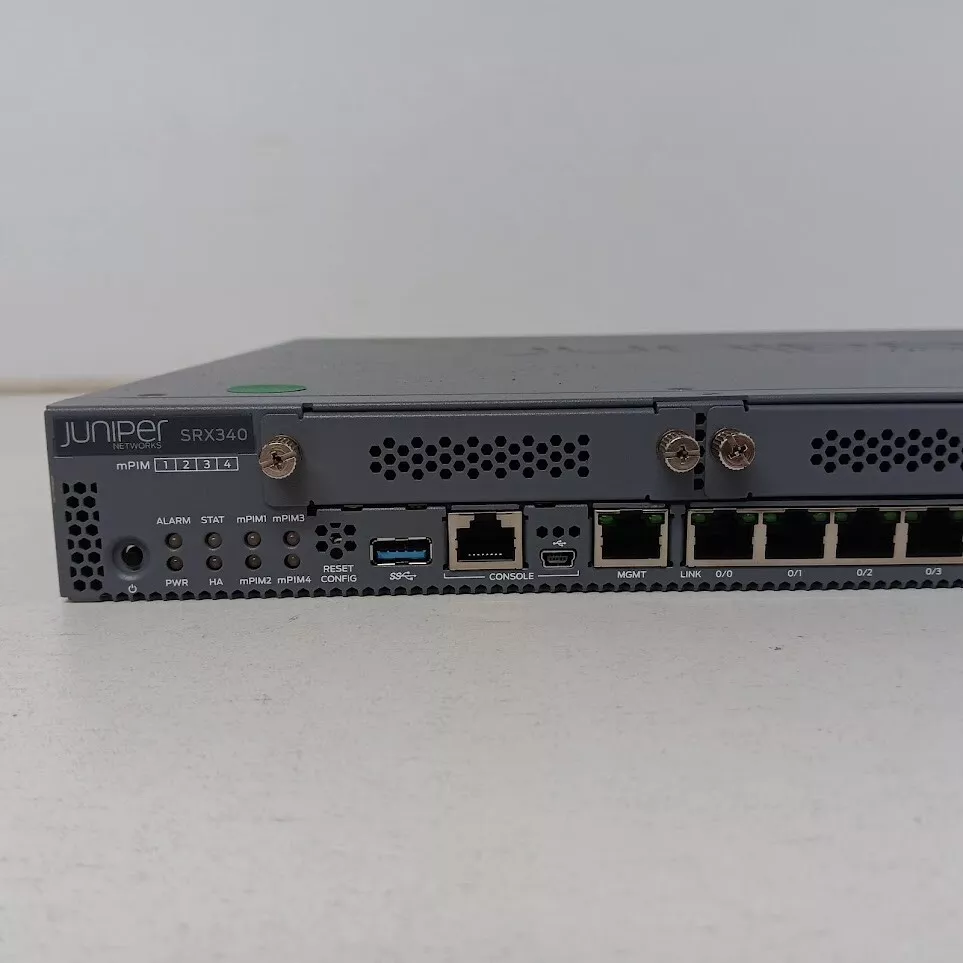 Межсетевой экран Juniper SRX345-SYS-JB