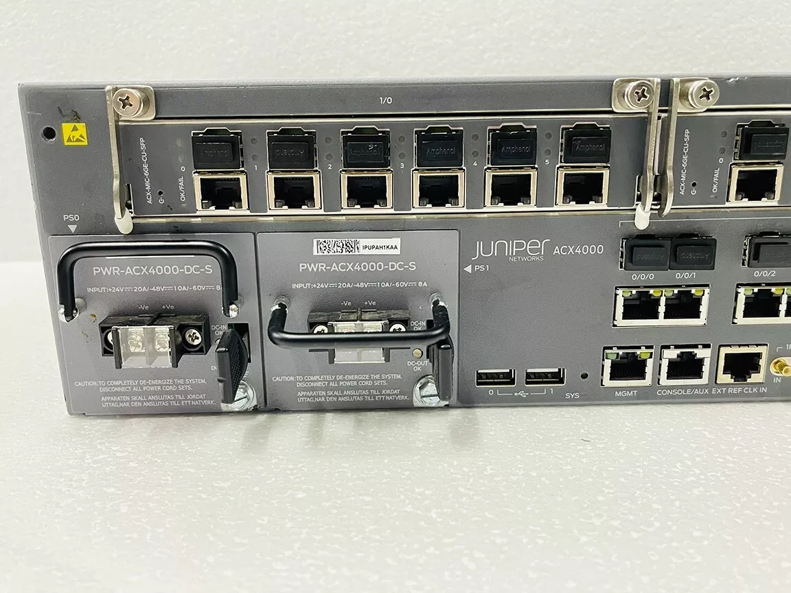 Маршрутизатор JUNIPER ACX4000-DC