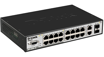 Коммутатор D-link DES-3200-18/A 16 портов БУ (восстановлен)