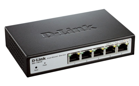 Коммутатор D-link DGS-1100-05/B1A 5 портов