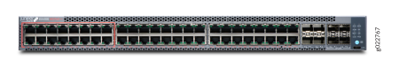 Коммутатор JUNIPER EX4100-48MP 