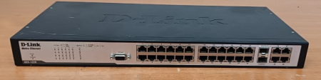 Коммутатор D-link DES-1228/ME/A 24 порта БУ (восстановлен)