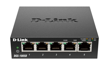 Коммутатор D-link DGS-1005D/I3A 5 портов