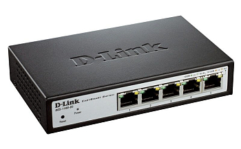 Коммутатор D-link DGS-1100-05/B1A 5 портов