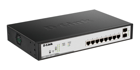 Коммутатор D-link DGS-1100-10MP/C1A 8 портов