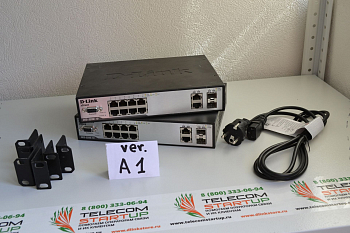 Коммутатор DES-3200-10/A1 БУ 8 портов (восстановлен)