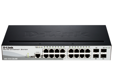 Коммутатор D-link DGS-1510-20L/ME/A1A