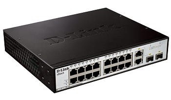 Коммутатор D-link DES-3200-18/B 16 портов БУ (восстановлен)