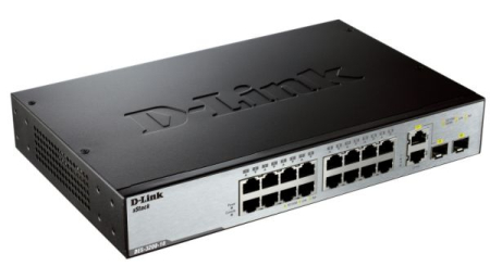 Коммутатор D-link DES-3200-18/C 16 портов БУ (восстановлен)