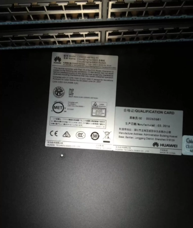 Коммутатор Huawei CE6850-48T6Q-HI