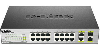 Коммутатор D-link DES-1018P/A2A