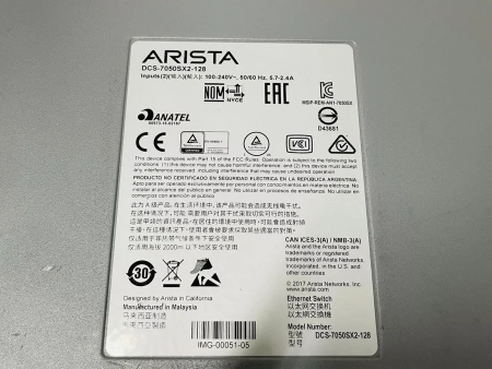 Коммутатор ARISTA DCS-7050SX2-128