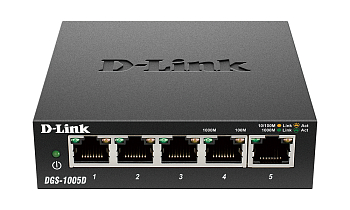 Коммутатор D-link DGS-1005D/I3A 5 портов