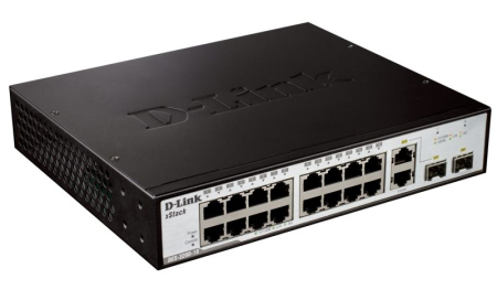 Коммутатор D-link DES-3200-18/B 16 портов БУ (восстановлен)