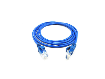 Патч-корд UTP4 Cat 5E, Cu, RJ45, 1,5 m (синий)