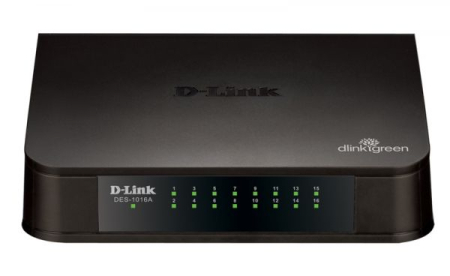 Коммутатор D-link DES-1016A/E1B 16 портов